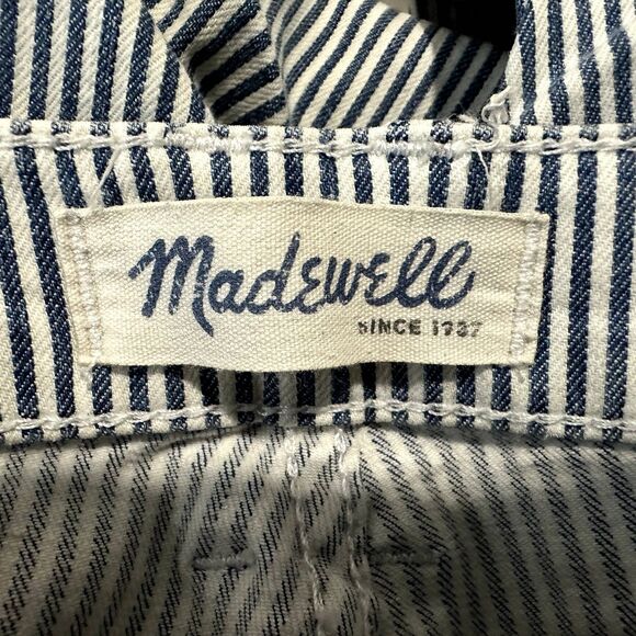 Madewell blue and white striped jeans size 27 - Picture 6 of 7